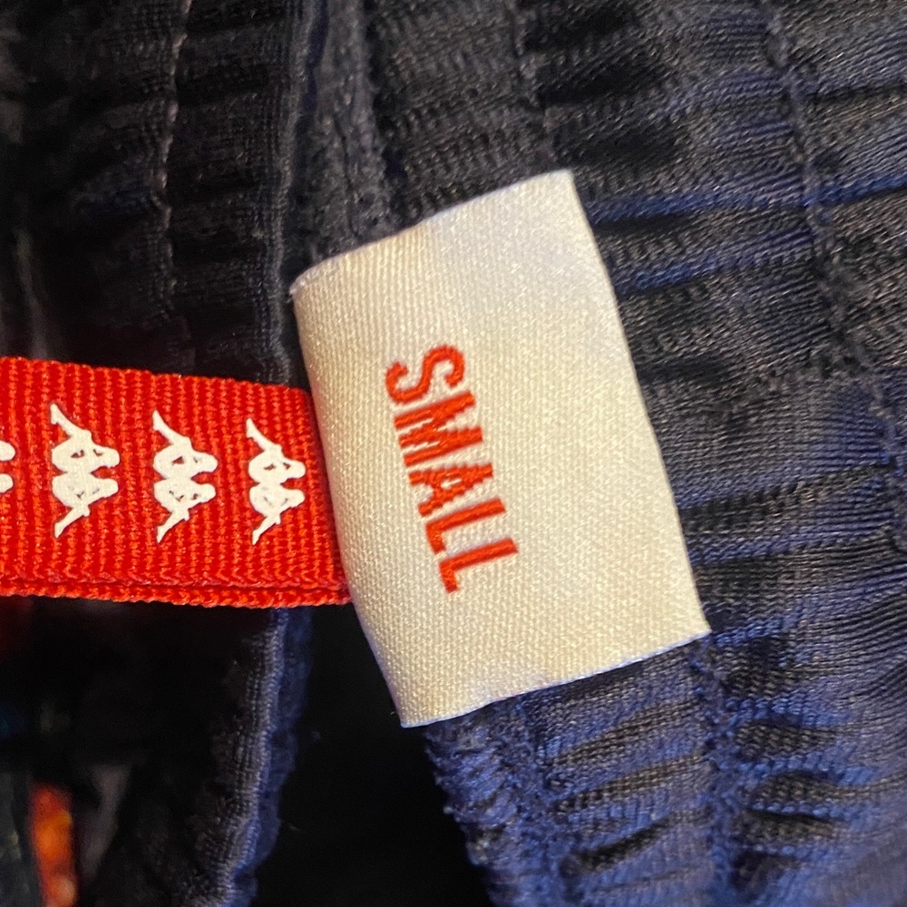 Kappa Dark Blue Track Pants with Red Tag